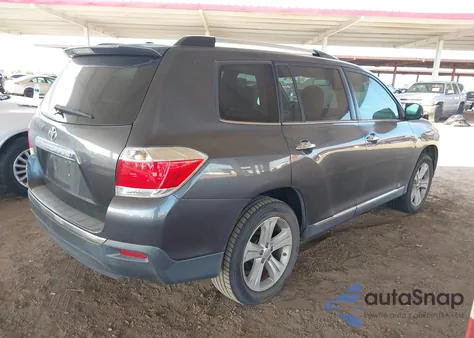 2012 Toyota Highlander Limited V6 z USA, uszkodzony, nr VIN 5TDYK3EH7CS087409